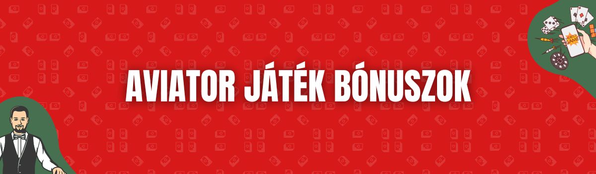 Aviator játék bónuszok